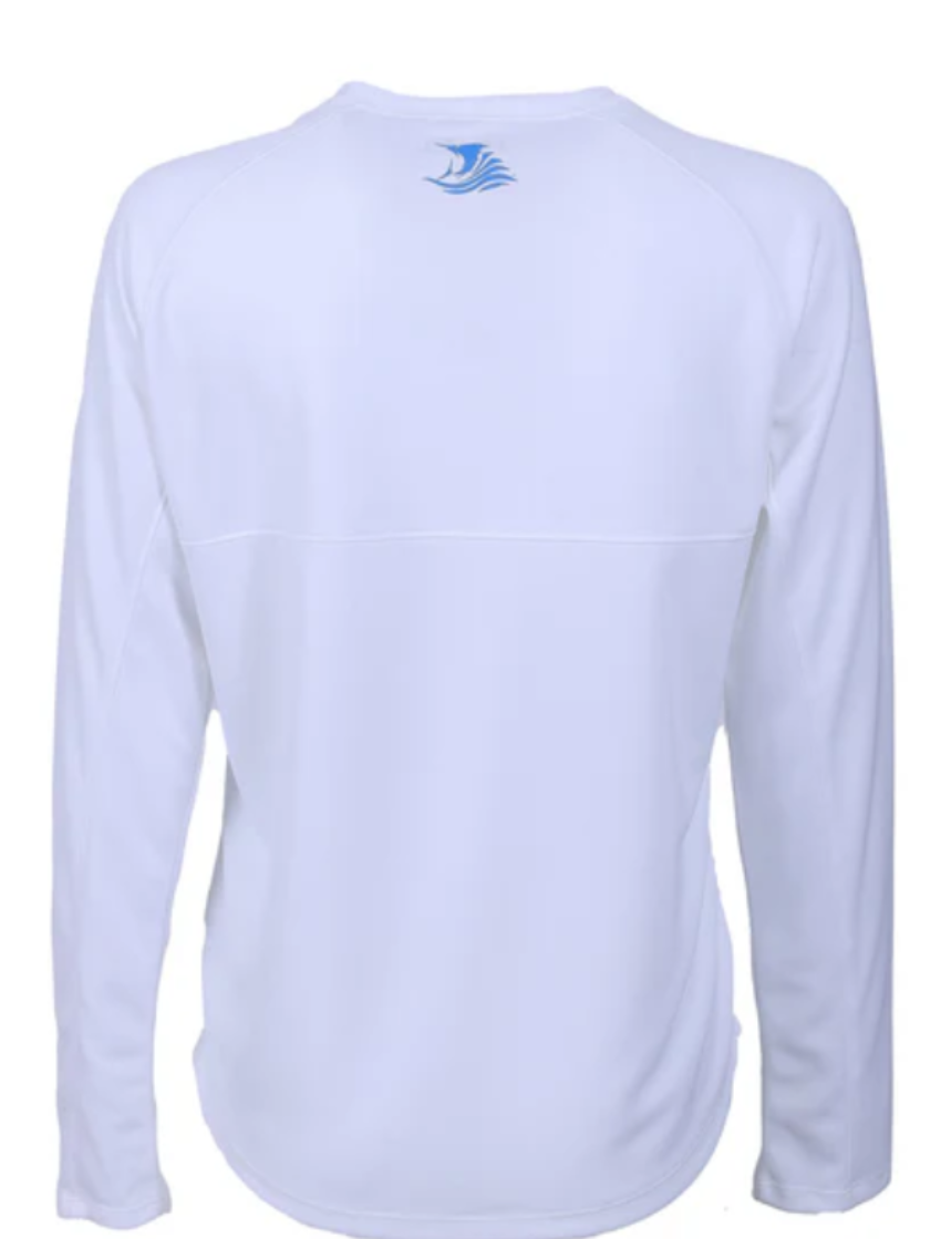 Bimini Bay Women's Cabo Performance LS Shirt White