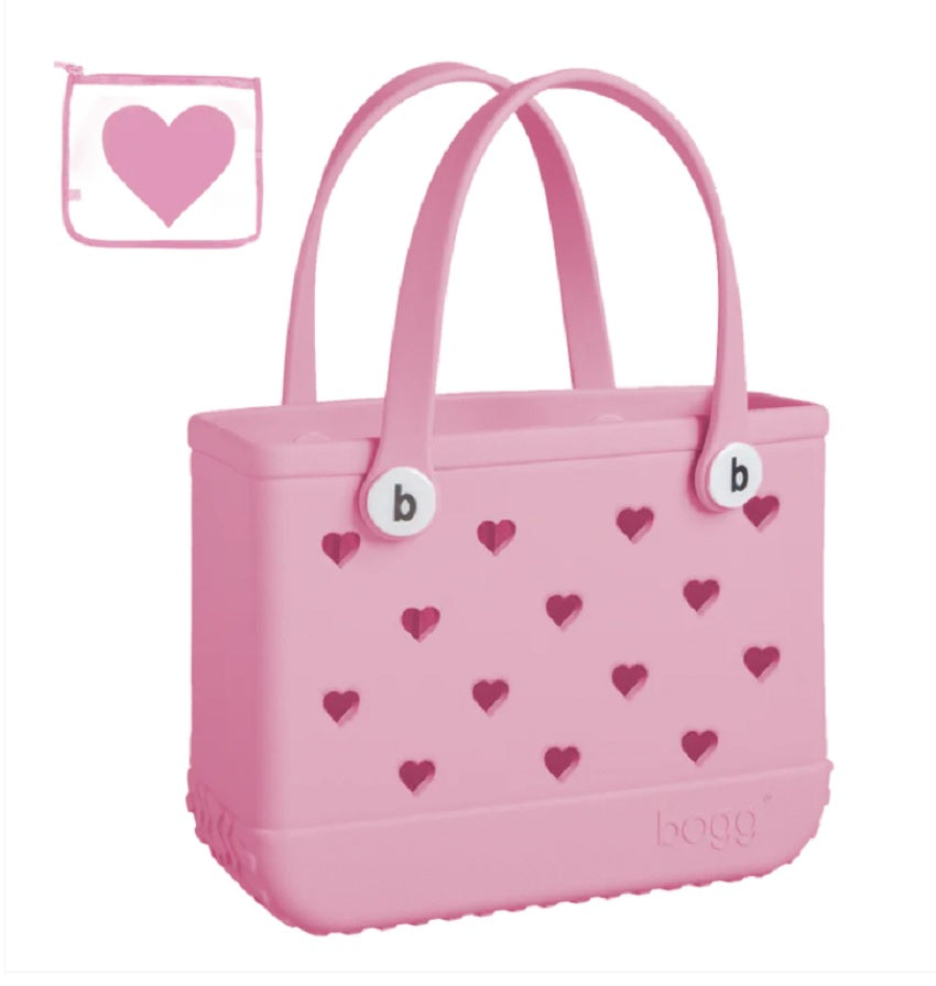 Bogg Bag Heart Collection Bitty Bogg Bubblegum