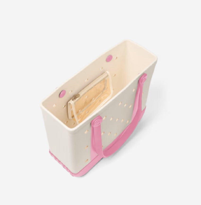 Bogg Bag Baby Varsity Pink