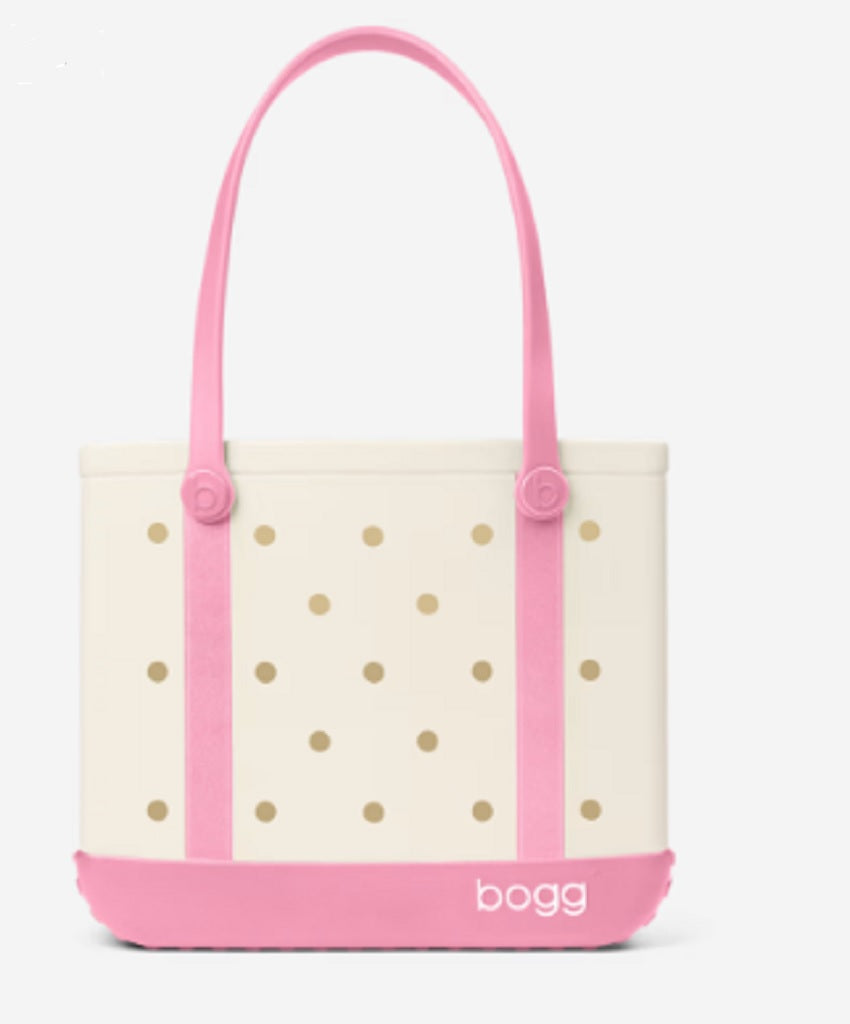 Bogg Bag Baby Varsity Pink