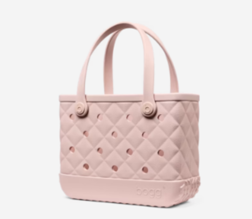 Bogg Bag Bitty Quilted Rose Petal