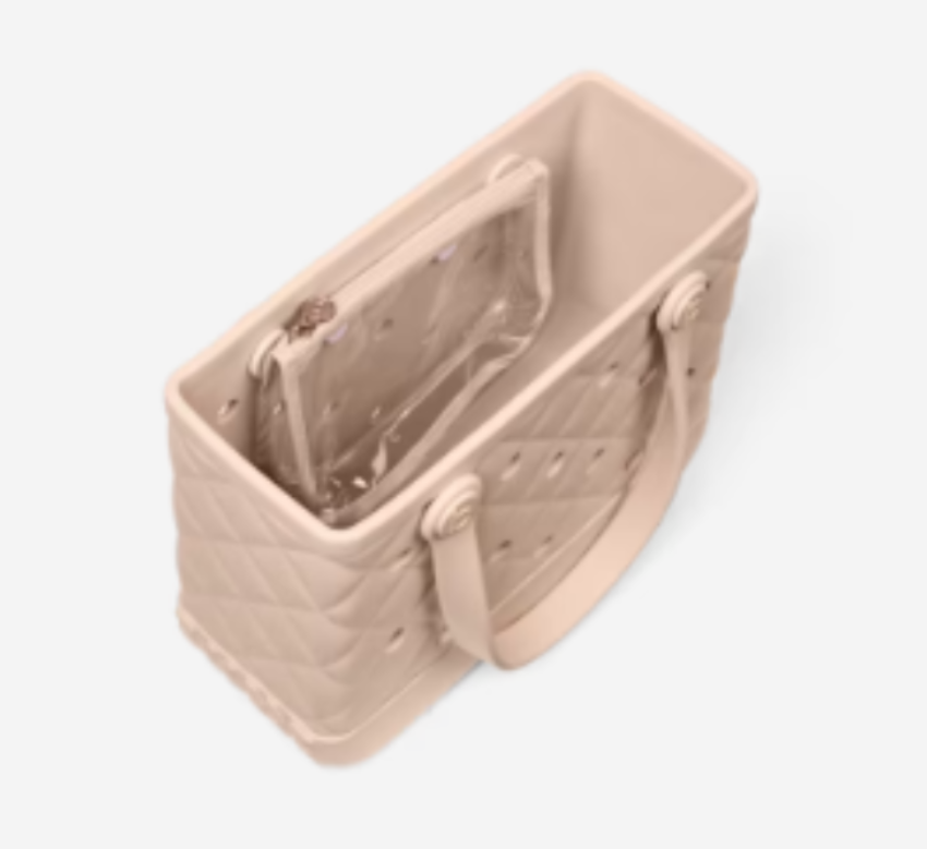 Bogg Bag Bitty Quilted Fresh Pressed Linen