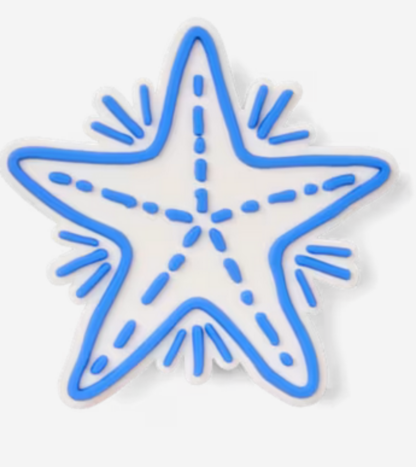 Bogg Bit Blue Starfish