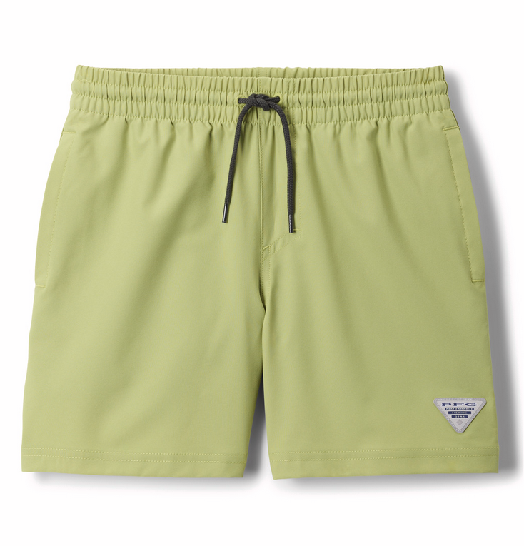 COLUMBIA Boy's PFG Ramble Water Short (Green)
