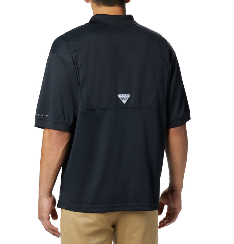 Outrigger Cast Columbia Men's Perfect Cast Polo Shirt Black