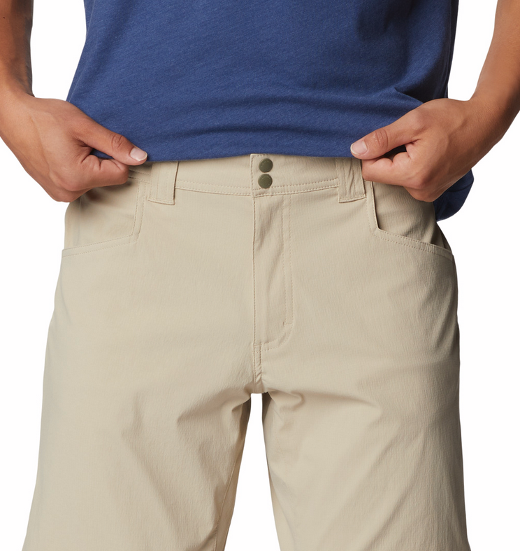 COLUMBIA Men's Blood and Guts Stretch Shorts (Ancient Fossil)