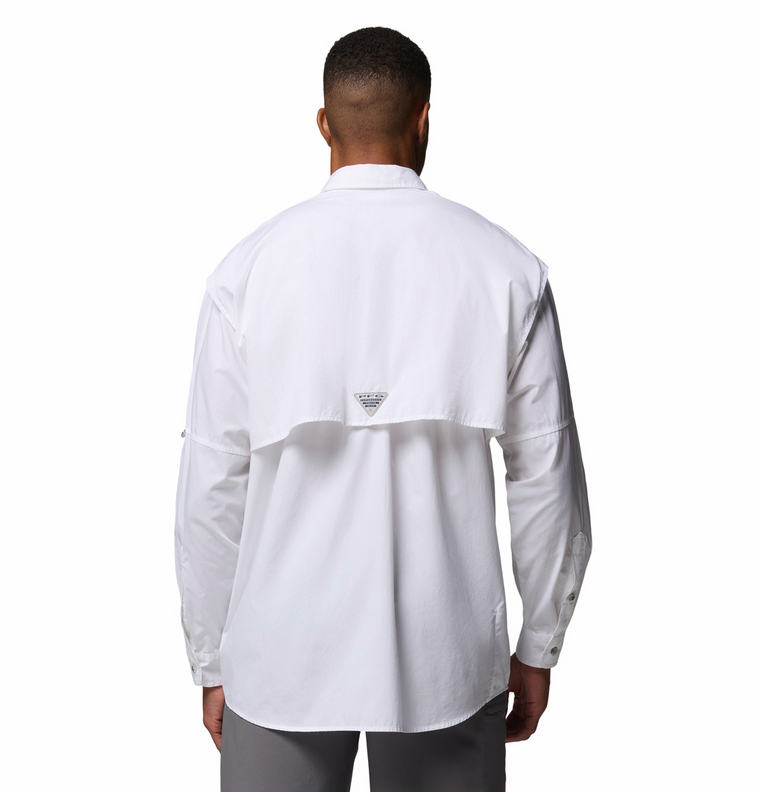 COLUMBIA Men's Bonehead LS Shirt (White)