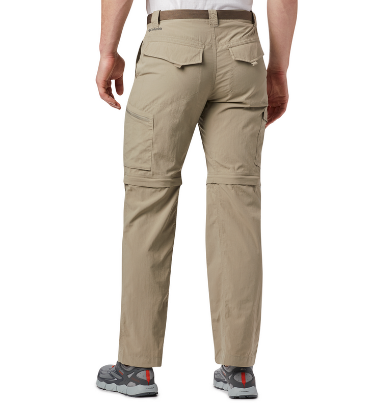 COLUMBIA Men's Silver Ridge Convertable Pants (Tusk)