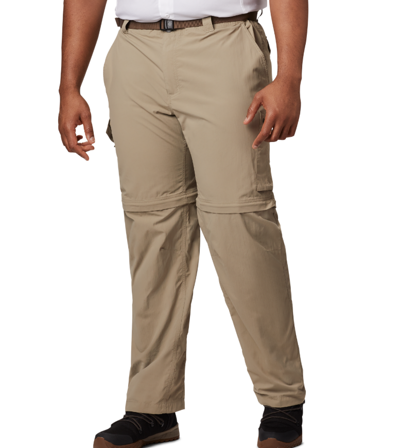 COLUMBIA Men's Silver Ridge Convertable Pants (Tusk)