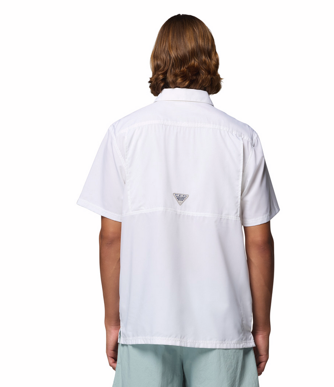 COLUMBIA Men's Slack Tide Camp Shirt (White)
