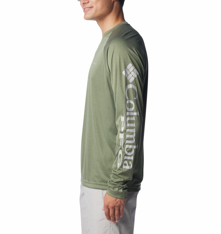 COLUMBIA Men's Terminal Tackle LS (Cypress Heather)