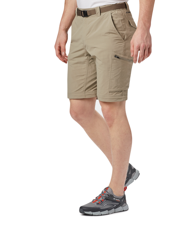 COLUMBIA Men's Silver Ridge Convertable Pants (Tusk)