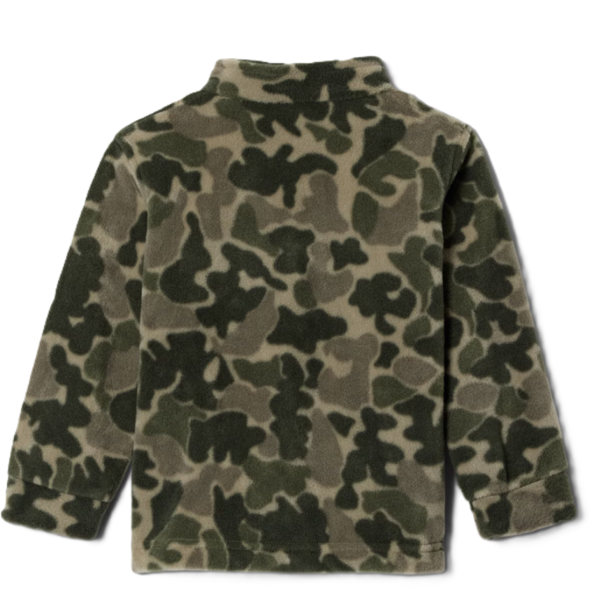 Columbia Boys' Toddler Zing III Fleece Jacket Creek Puzzle Camo