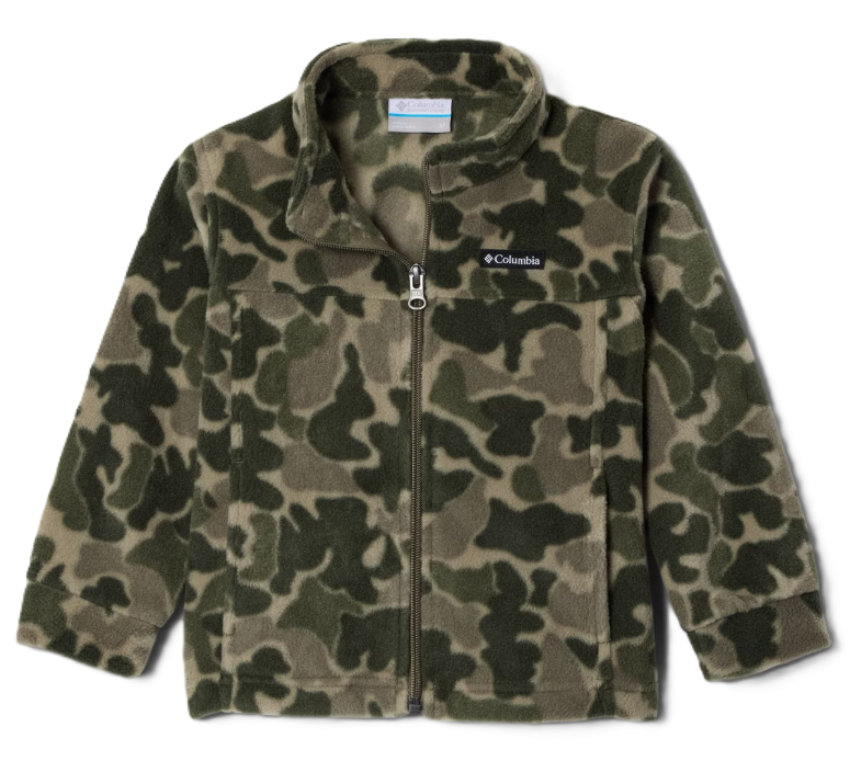 Columbia Boys' Toddler Zing III Fleece Jacket Creek Puzzle Camo