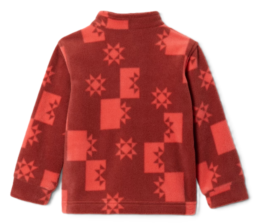 Columbia Boys' Toddler Zing III Fleece Jacket Red Oxide Boxstar