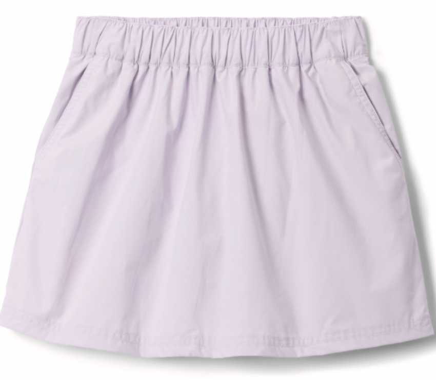Columbia Girl's Washed Out Skort Lavender Pearl