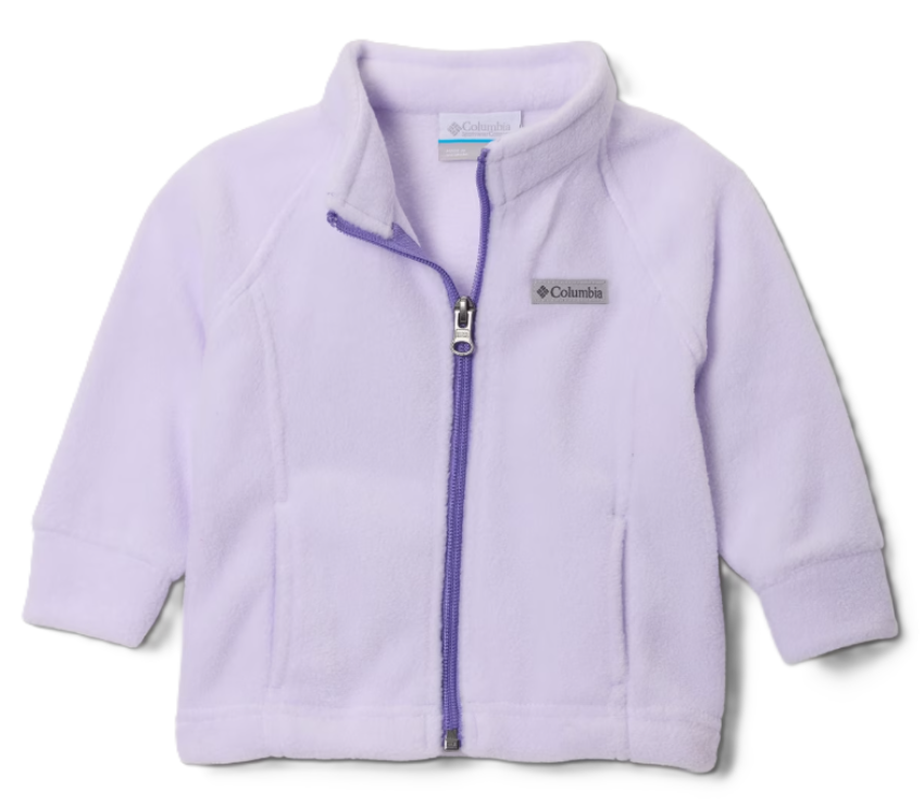 Columbia Girls' Infant Benton Springs Fleece Jacket Purple Tint