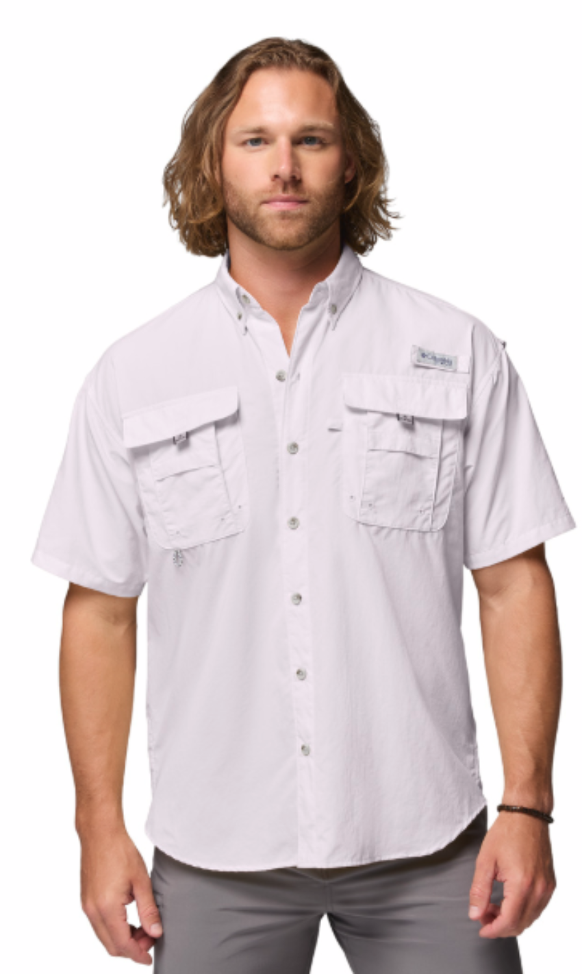 Columbia Men's Bahama II SS Shirt Lavender Pearl
