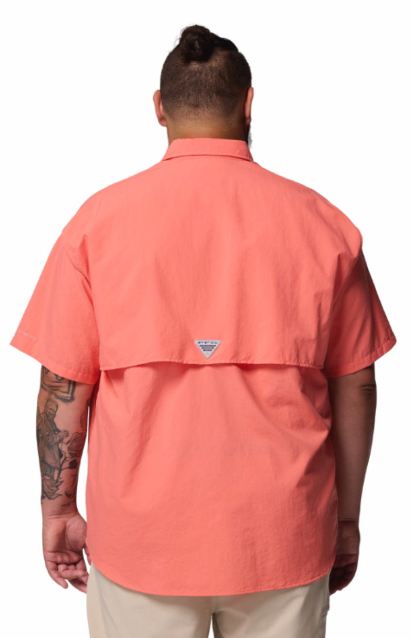 Columbia Men's Bahama II SS Shirt Melonade