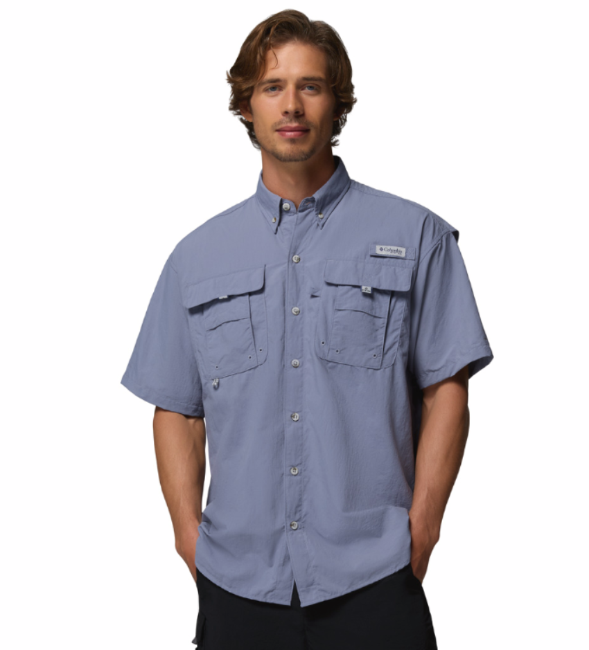 Columbia Men's Bahama II SS Shirt New Moon