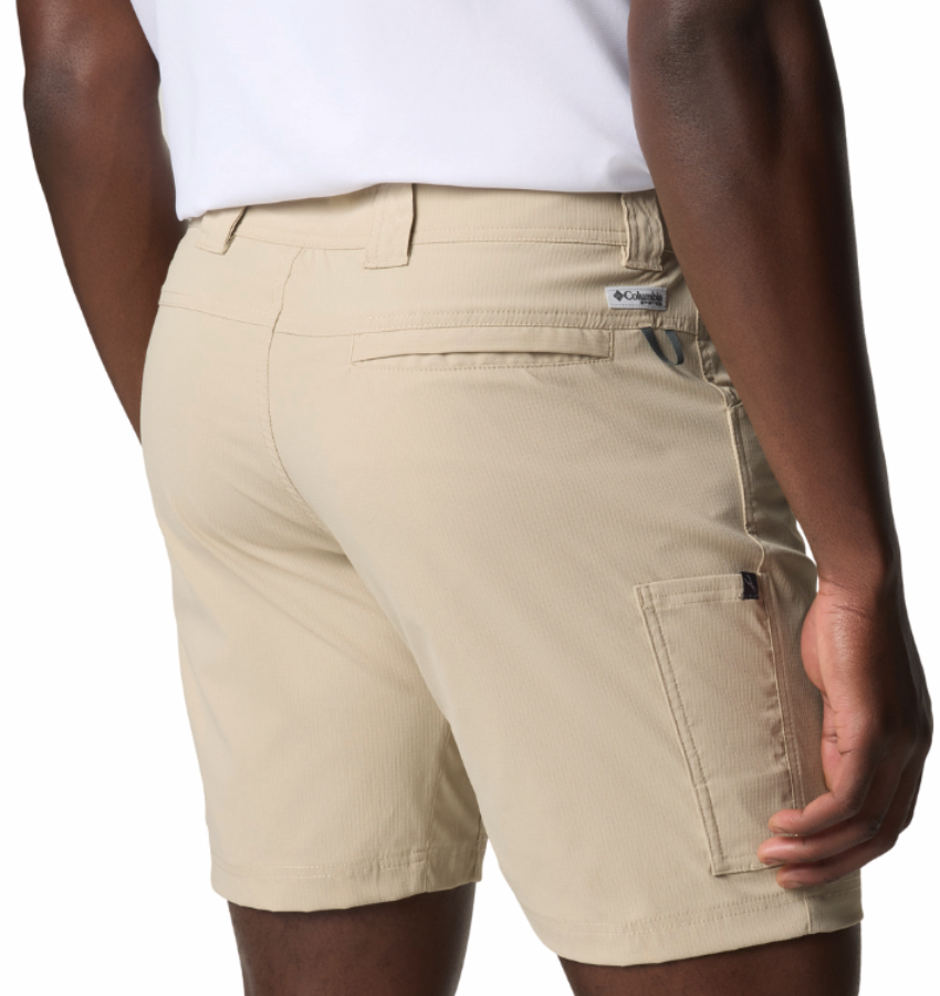 Columbia Men's Blood and Guts II Stretch Shorts Ancient Fossil
