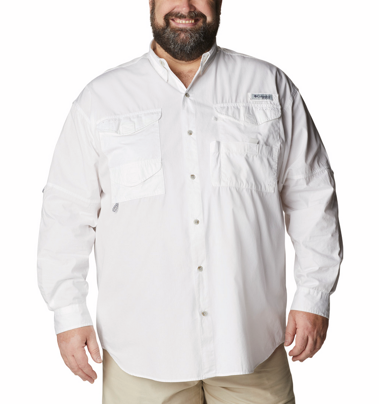 Columbia  Men's Bonehead LS Shirt White