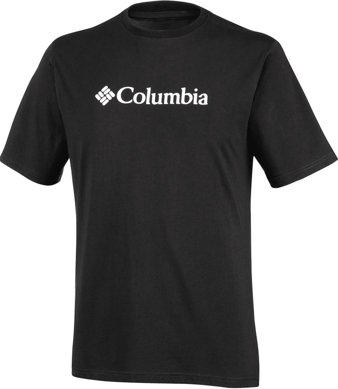 Columbia Men's CSC Basic Logo SS Black