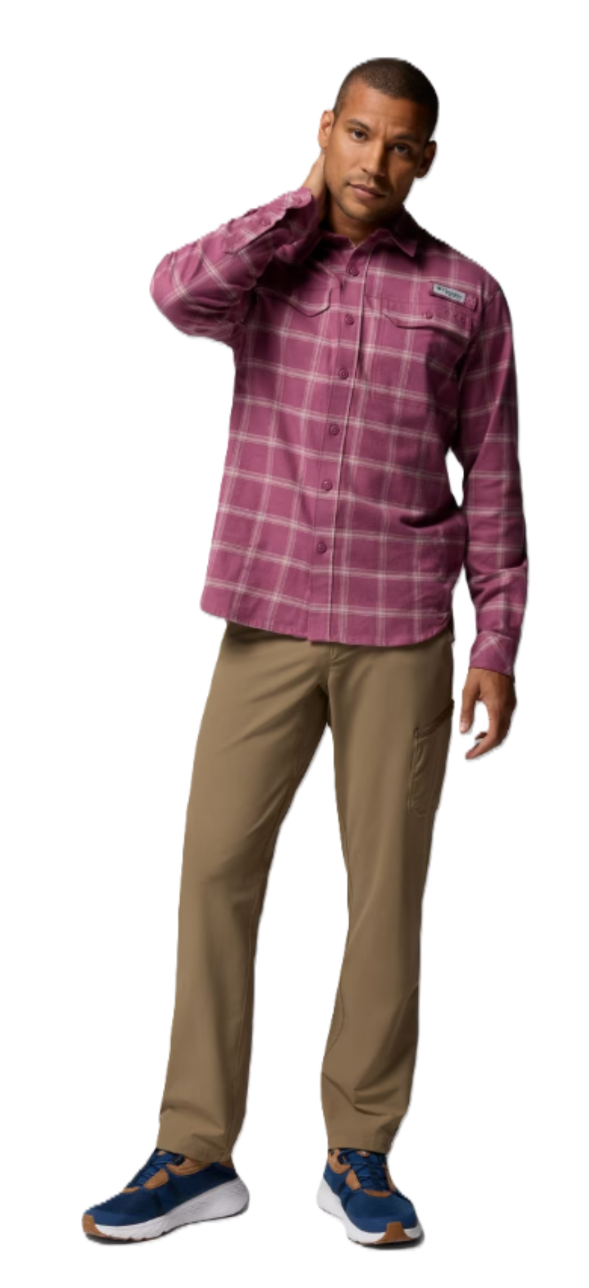 Columbia Men's PFG Breakline Pants 32" Inseam Truffle