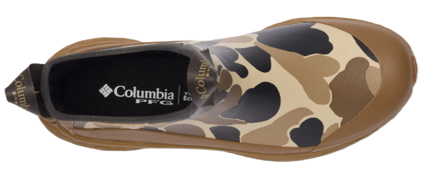 Columbia Men's PFG Dry Tortugas Printed Boot Bleached Ceramic
