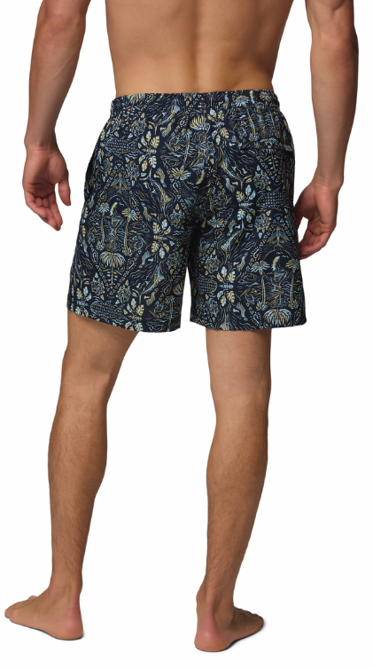Columbia Men's PFG Rambler Printed Water Shorts Collegiate Navy Seasirens