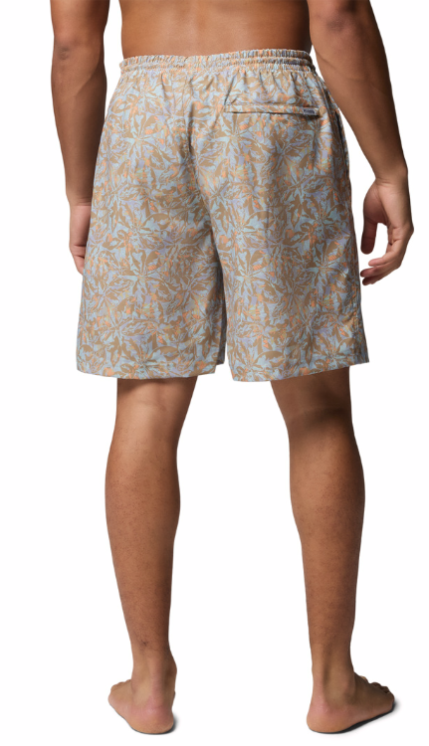 Columbia Men's PFG Rambler Printed Water Shorts 6" Beach Pompanos