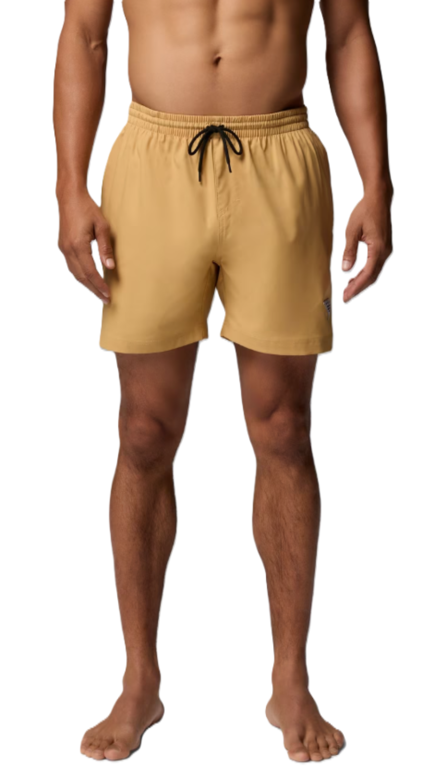 Columbia Men's PFG Rambler Water Shorts 6" Camel