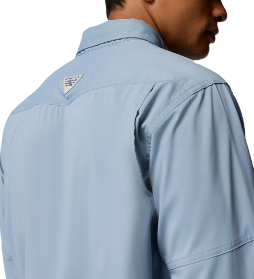 Columbia Men's Skiff Guide II LS Shirt Dockside Blue