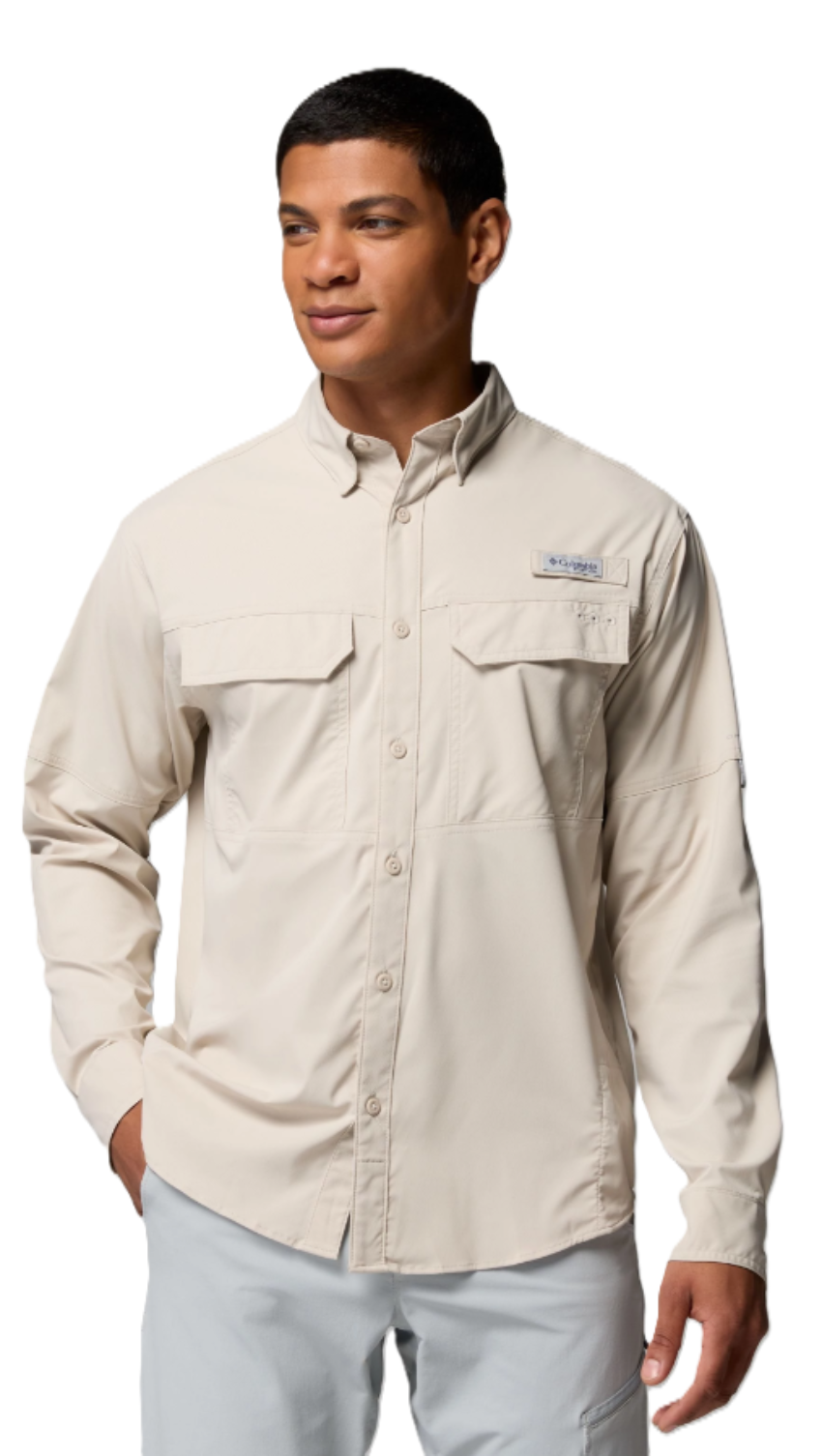 Columbia Men's Skiff Guide II LS Shirt Dark Stone
