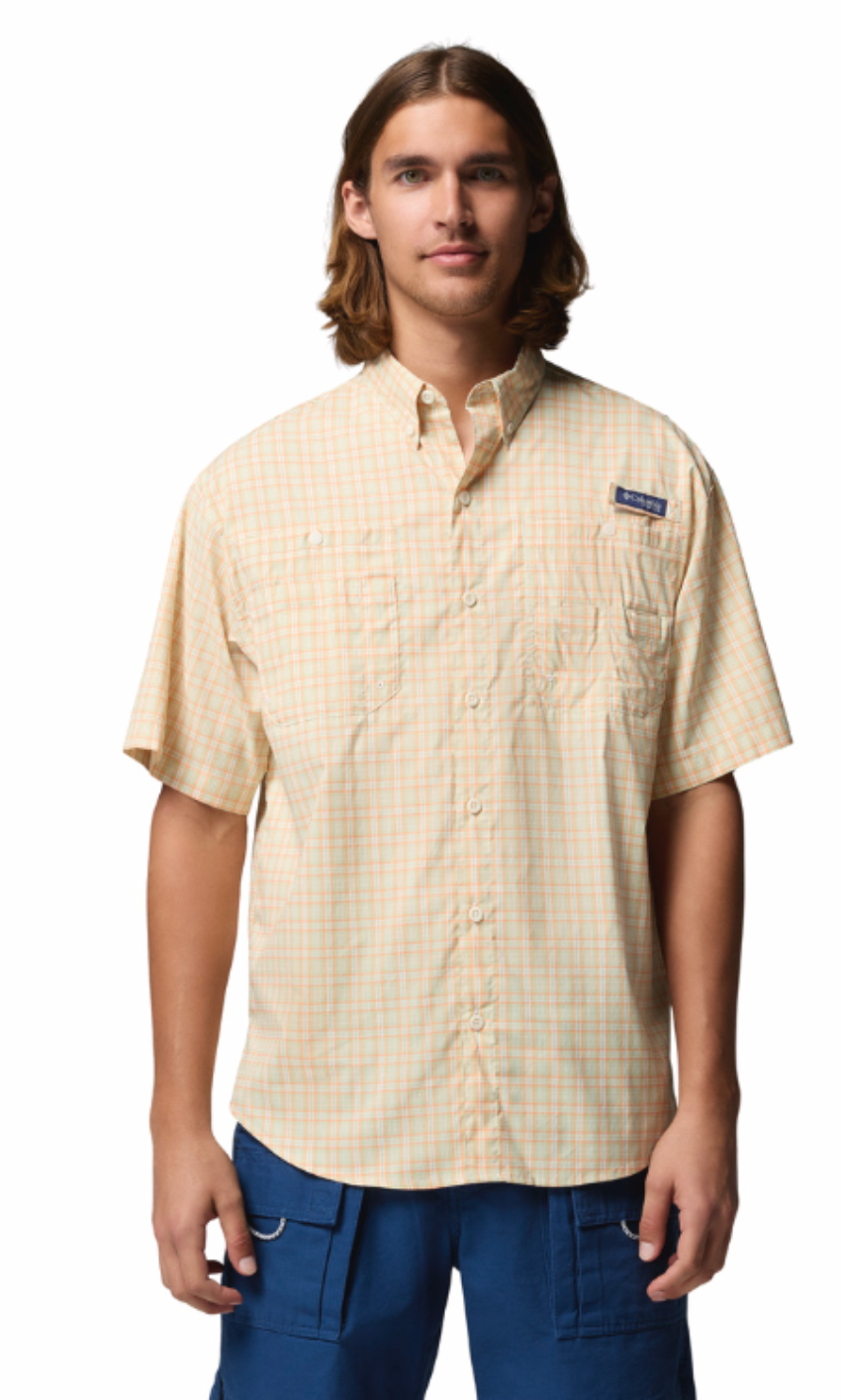 Columbia Men's Tamiami SS Shirt Serpentine