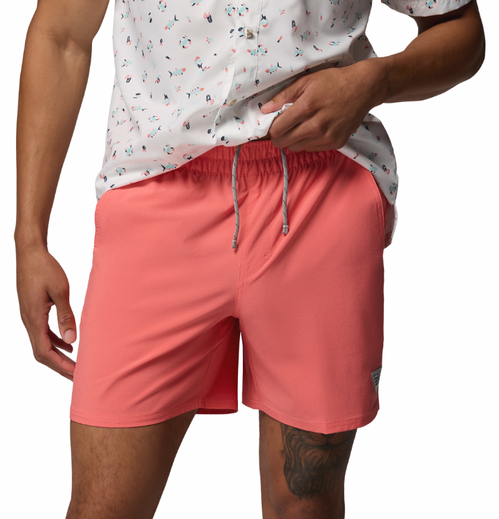 Columbia Men's Terminal Roamer Stretch Shorts Melonade