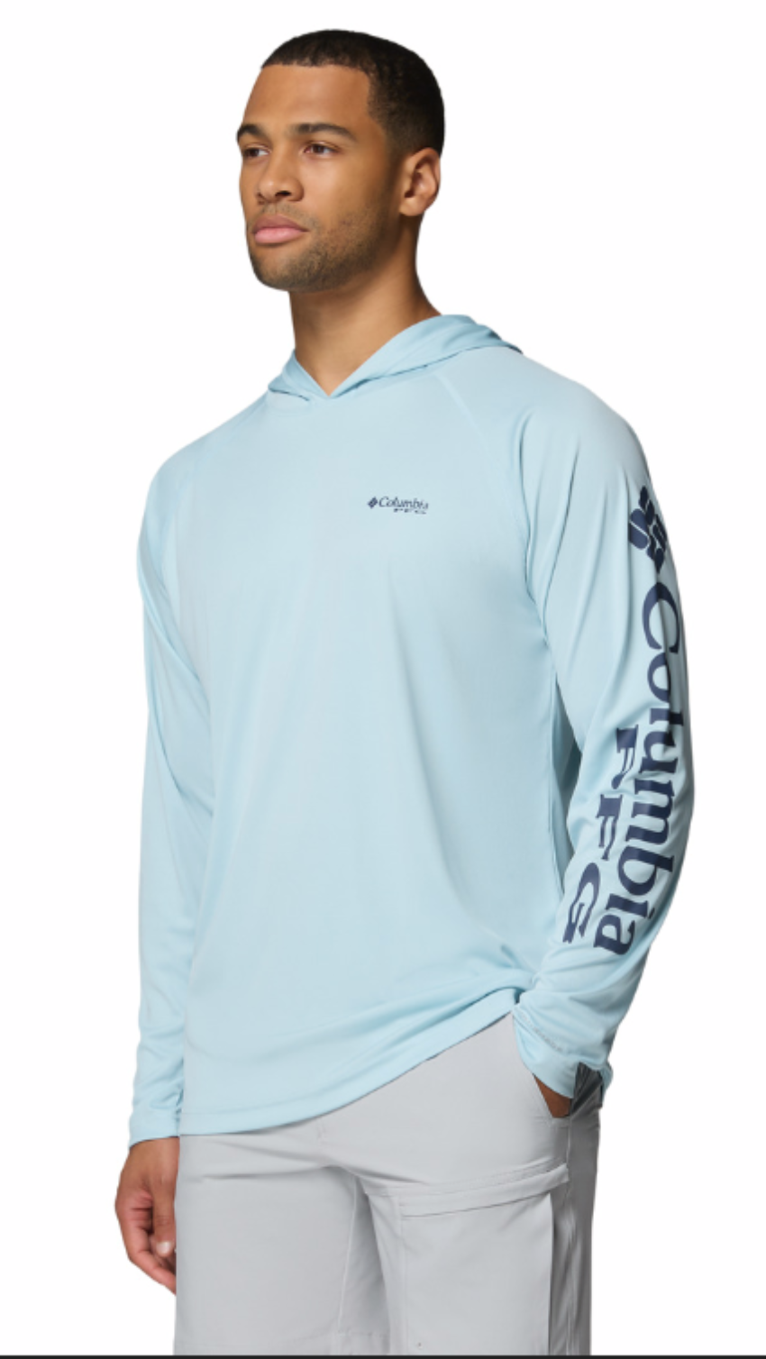 Columbia Men's Terminal Tackle Hoodie Marine Light