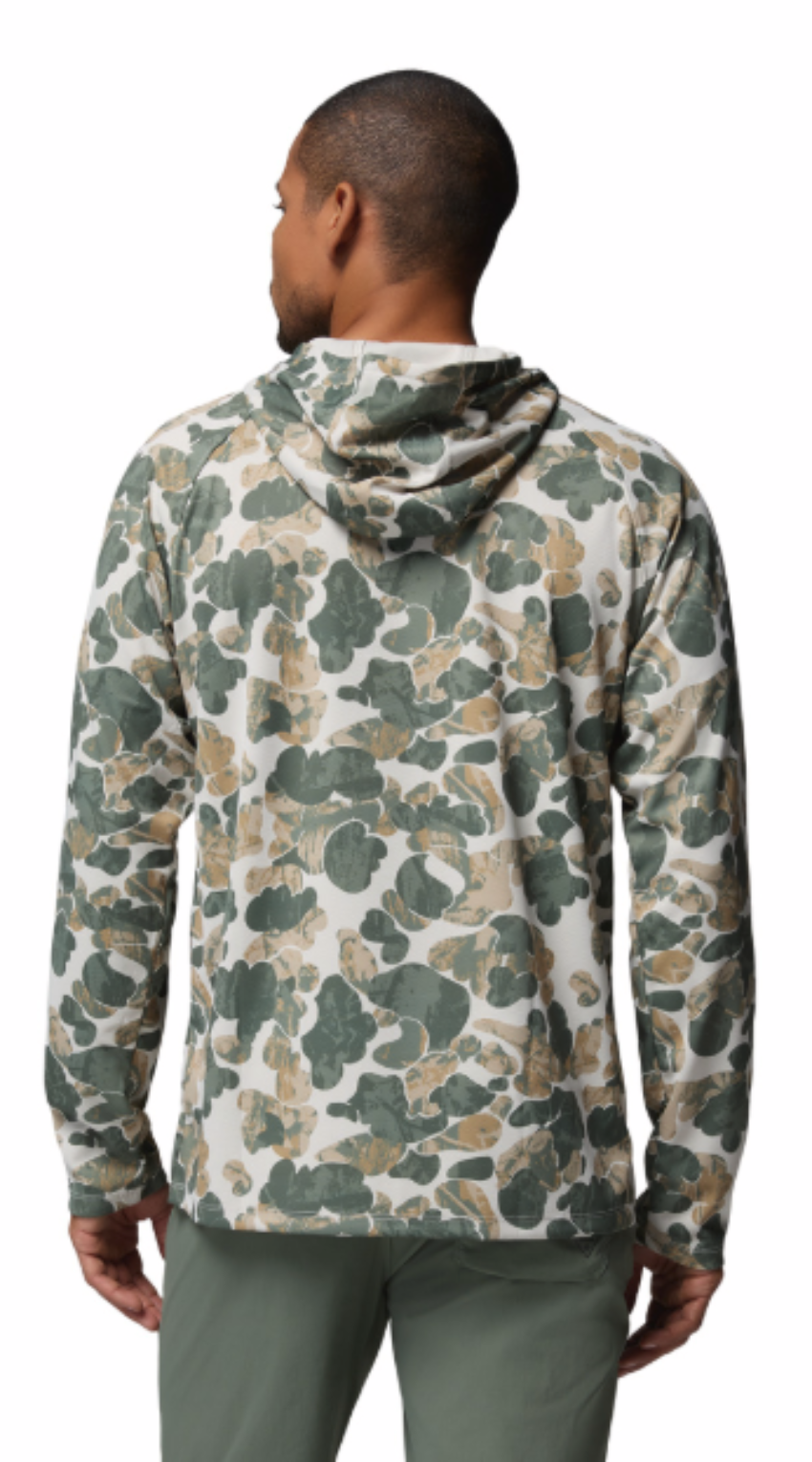 Columbia Men's Wild Cast Camp Hoodie Dark Stone Deltawoods