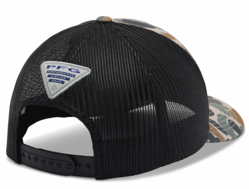 Columbia PFG Camo Snap Back Fossil Deltahunter
