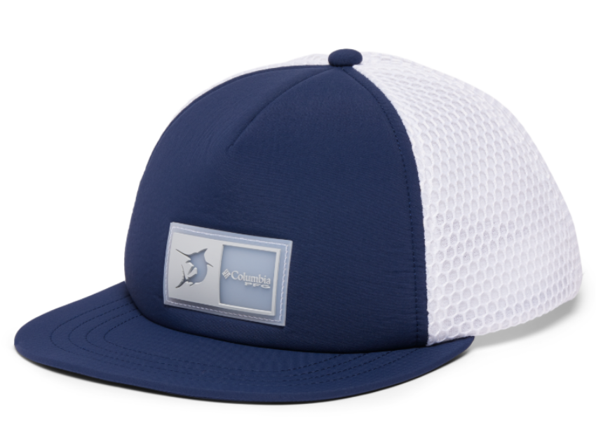 Columbia PFG Skip Cast Mesh Snap Back Hat Navy
