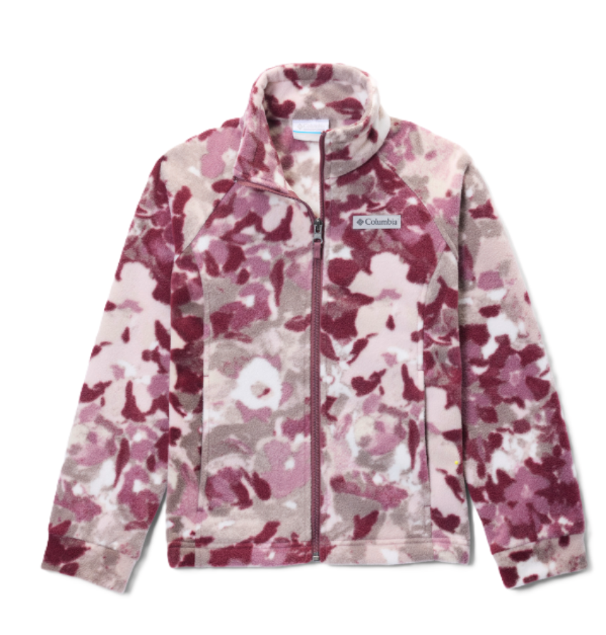 Columbia Toddler's Girls Benton Springs II Printed Fleece Antique Mauve