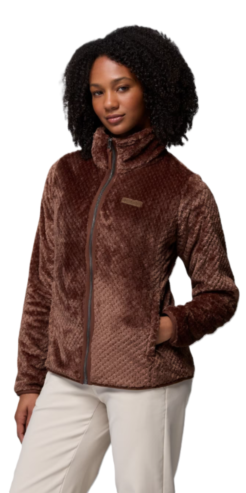 Columbia Women's Fire Side II Sherpa Full Zip Fleece Tobacco