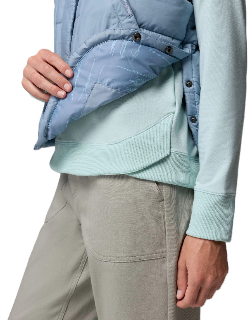 Columbia Women's PFG Open Water Insulated Vest Dockside Blue