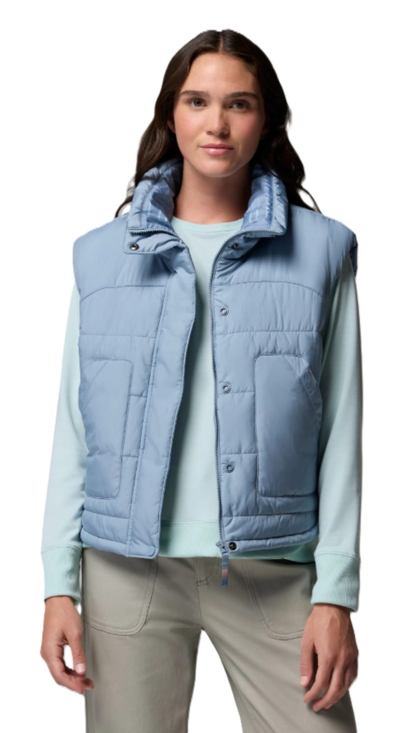 Columbia Women's PFG Open Water Insulated Vest Dockside Blue