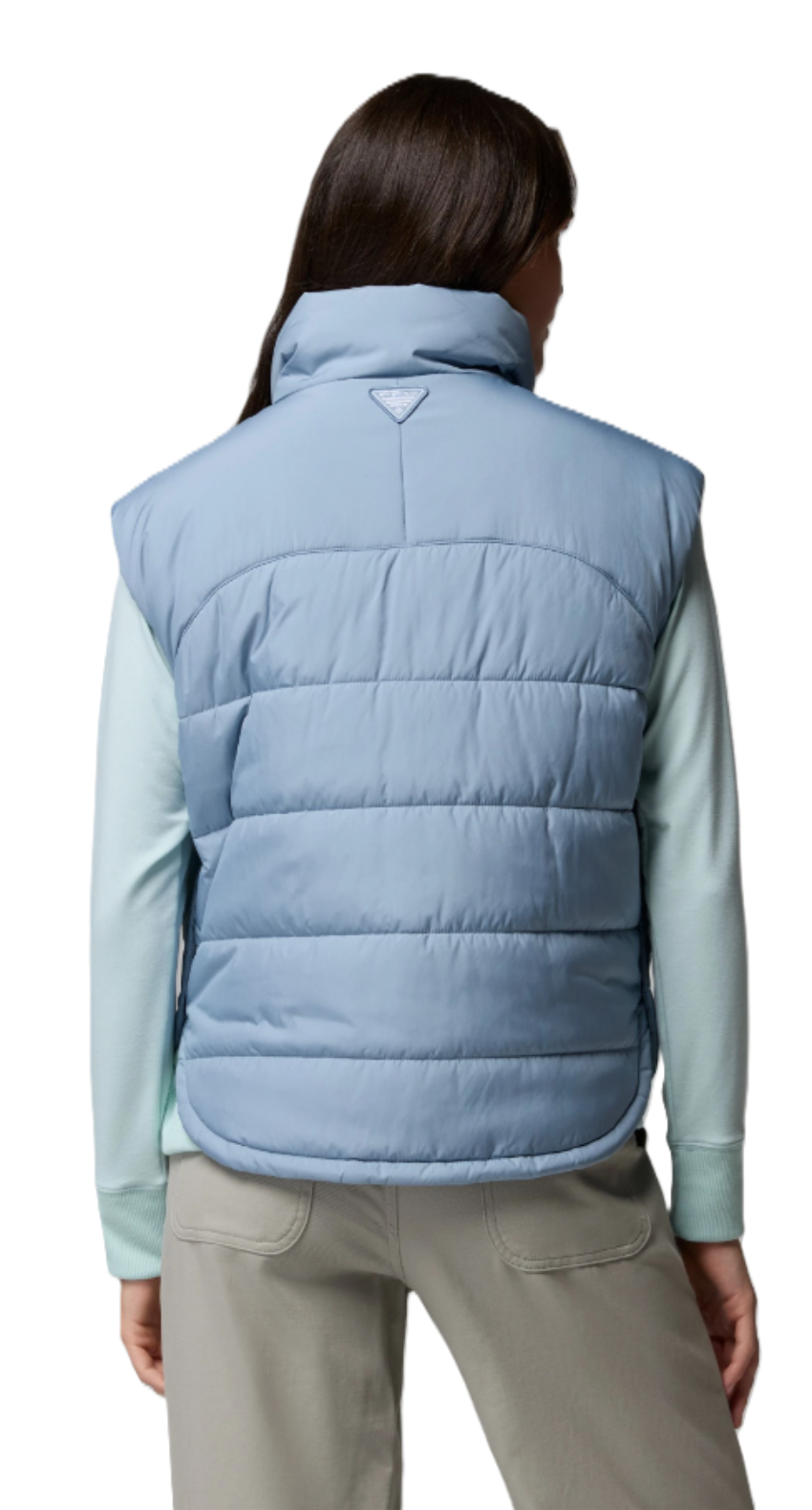 Columbia Women's PFG Open Water Insulated Vest Dockside Blue