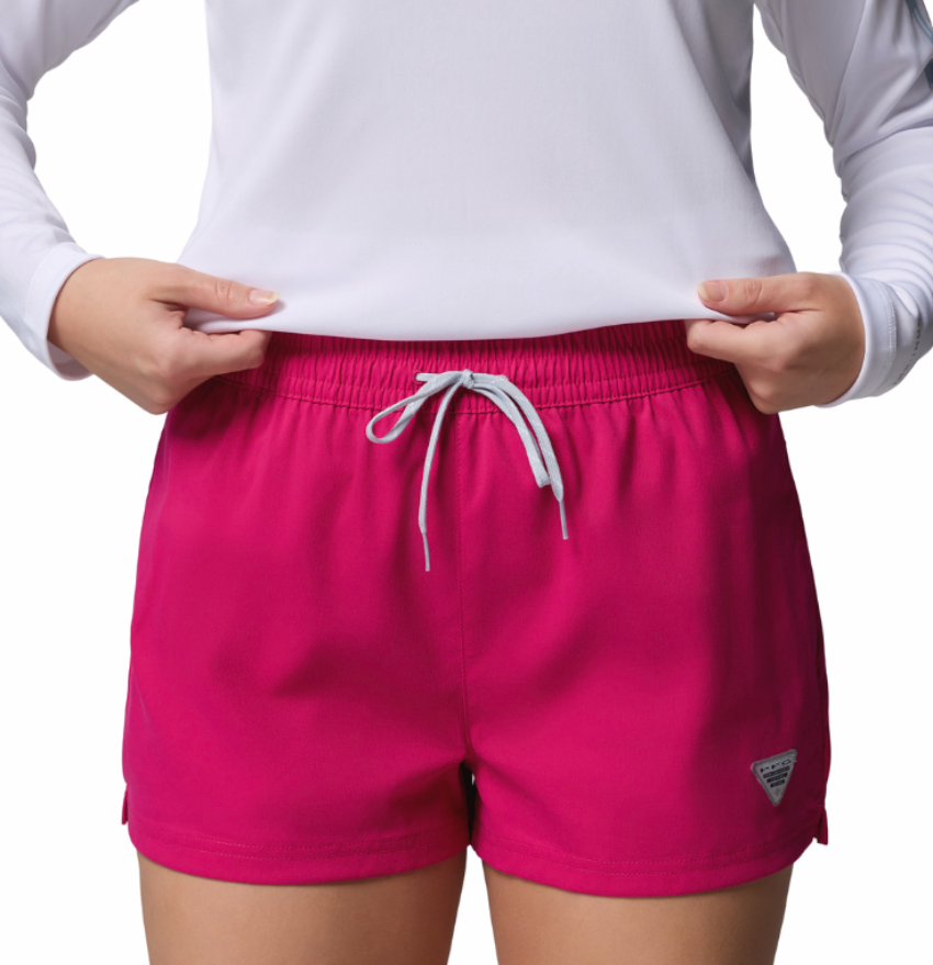 Columbia Women's Rugged Water Shorts Guava Pink