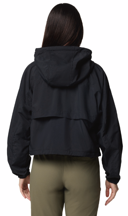 Columbia Women's Spire Valley Cropped Windbreaker Black
