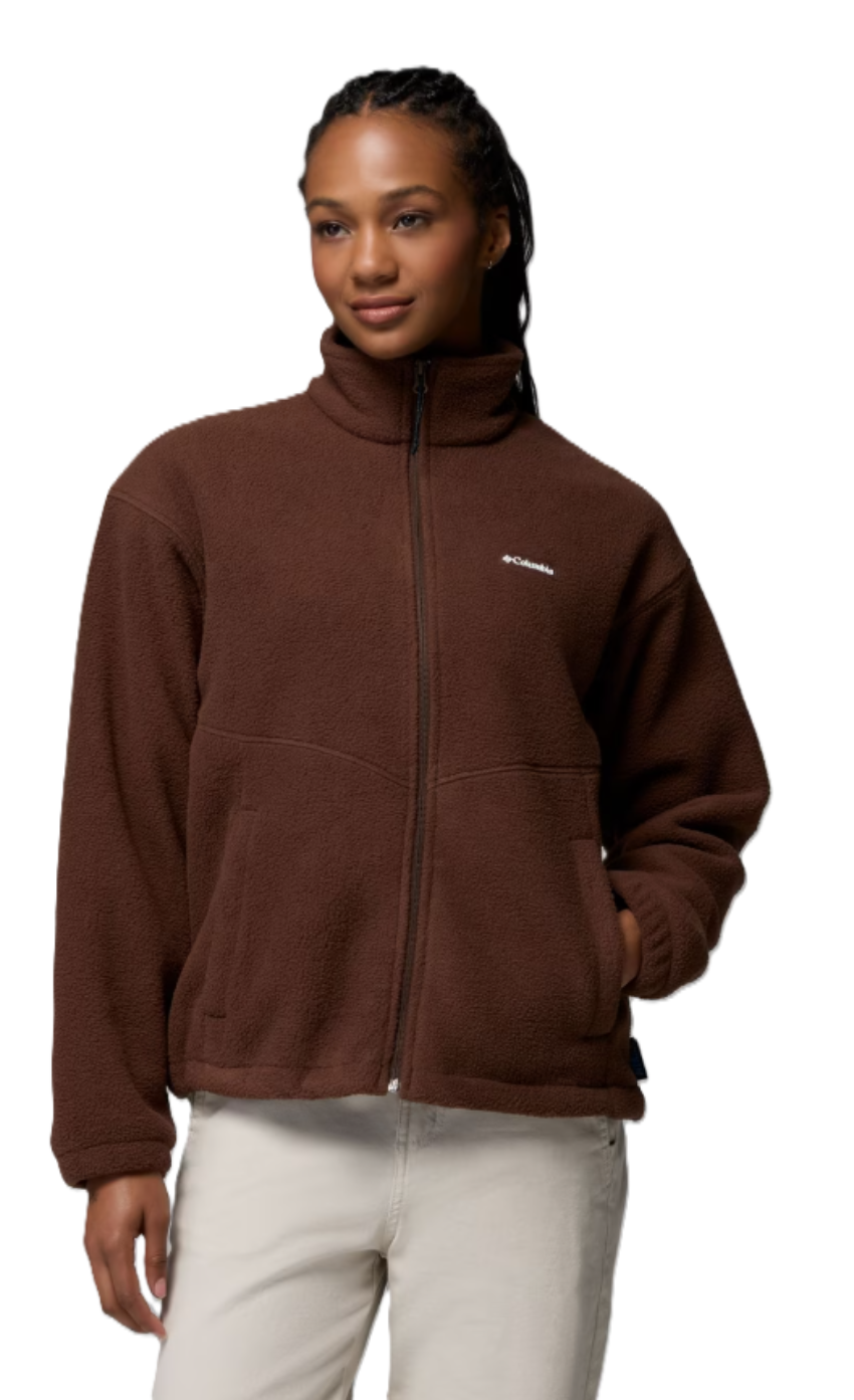 Columbia Women's Timber Meadow MTR Fleece Full Zip Tobacco