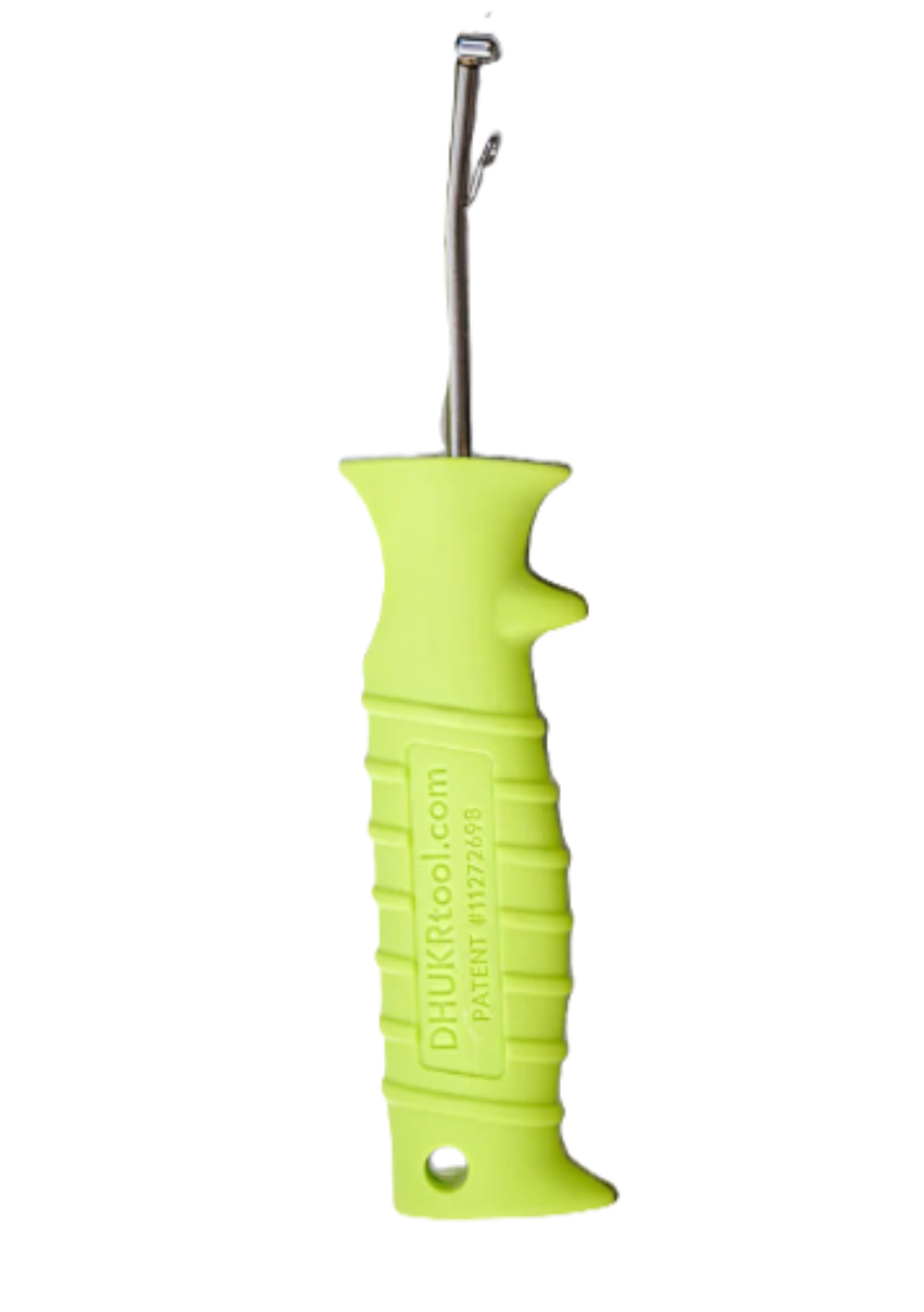 DHUKR The Toad Human Fish Hook Removal Tool Chartreuse
