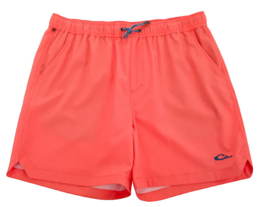 Drake Men's Lake Shore Dock Shorts Coral Quartz